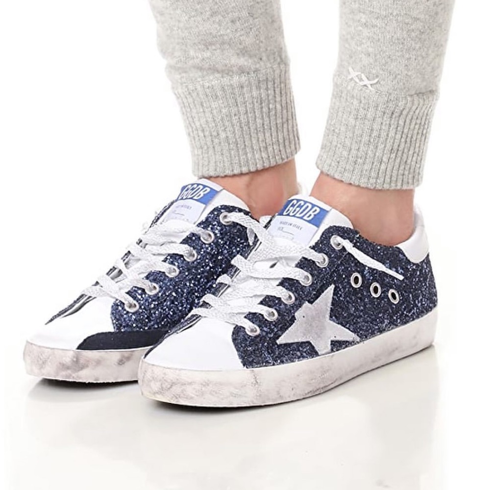 Golden Goose Superstar Glitter Sneakers